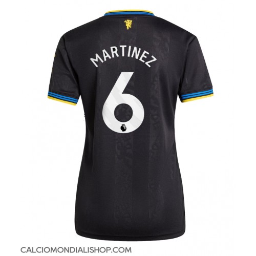 Maglie da calcio Manchester United Lisandro Martinez #6 Terza Maglia Femminile 2025-26 Manica Corta
